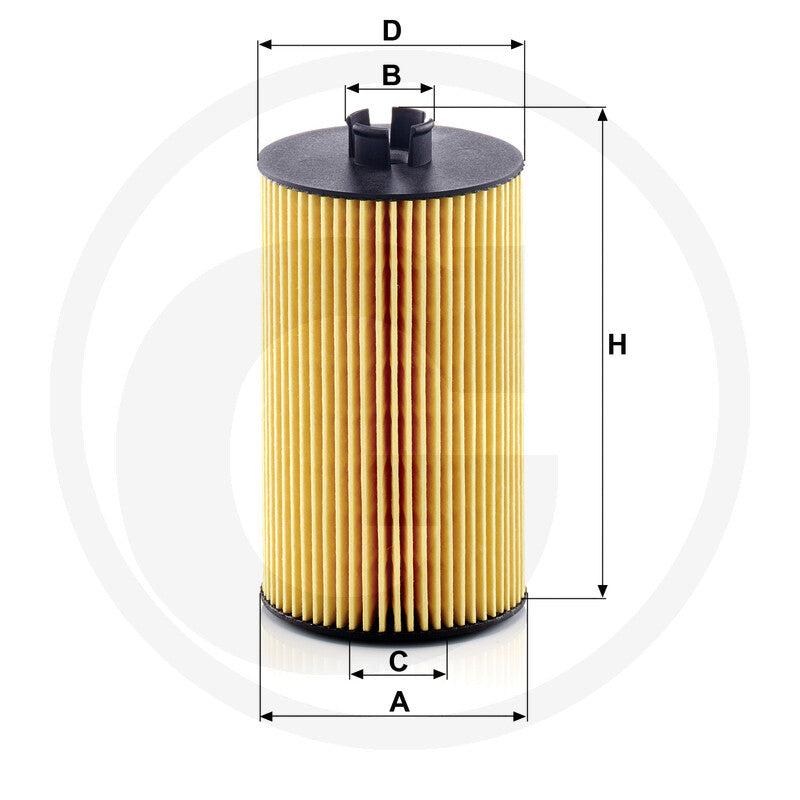 MANN FILTER HU931/6X Engine Oil Filter additional view