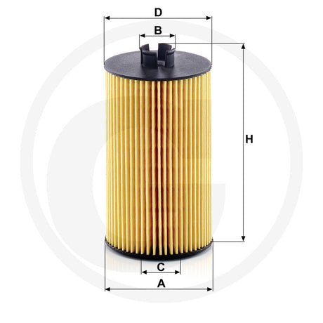 MANN FILTER HU931/6X Engine Oil Filter additional view