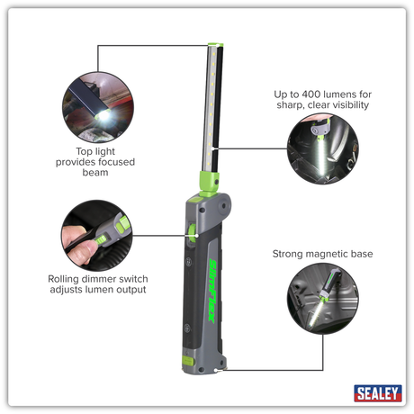 Rechargeable Slim Folding Inspection Light 4W & 1W SMD LED – additional product view 22