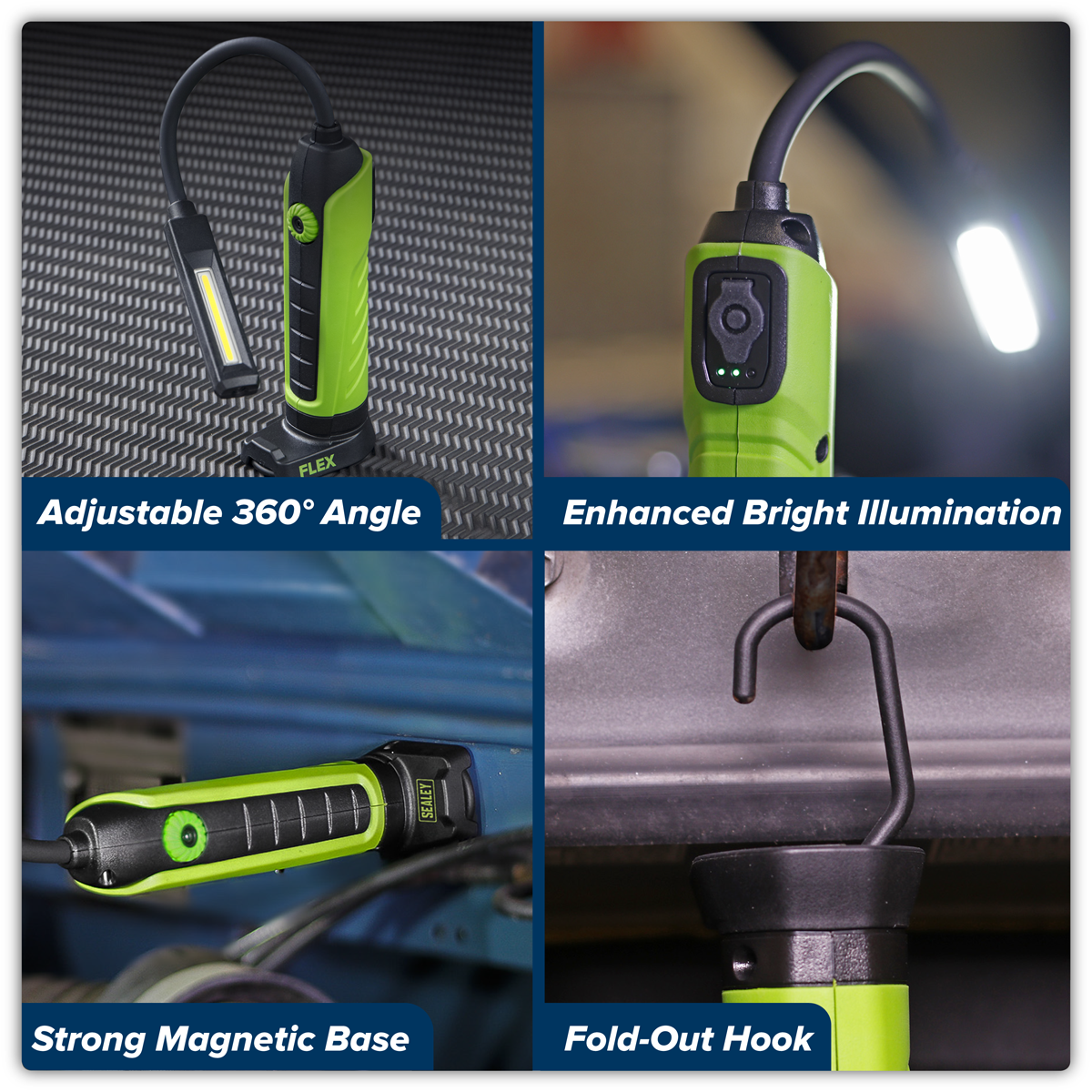 Rechargeable Flexi Inspection Light 5W COB LED & 3W SMD LED – additional product view 17