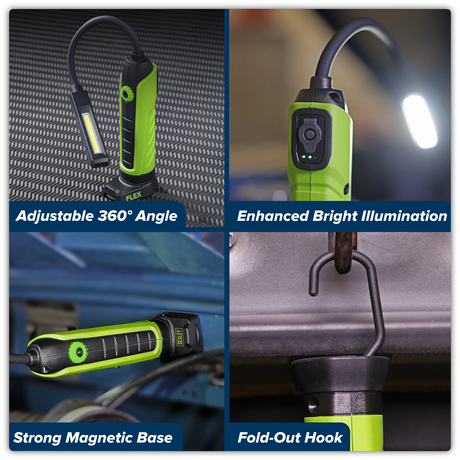 Rechargeable Flexi Inspection Light 5W COB LED & 3W SMD LED – additional product view 17