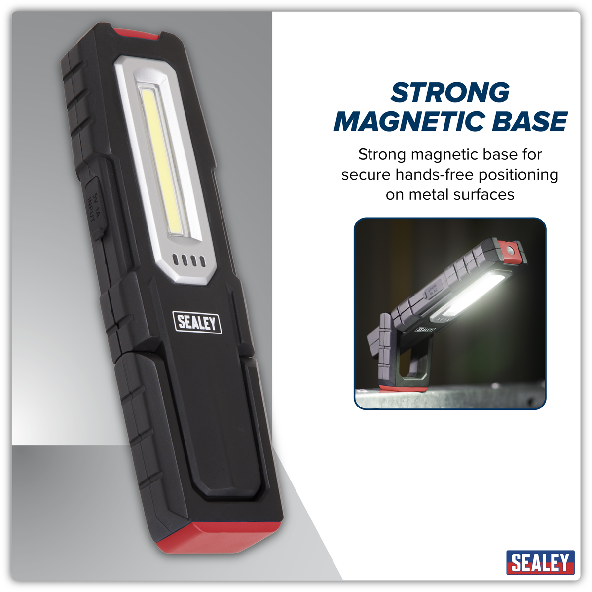 Wireless Rechargeable Inspection Light 5W COB & 1W SMD LED – additional product view 13