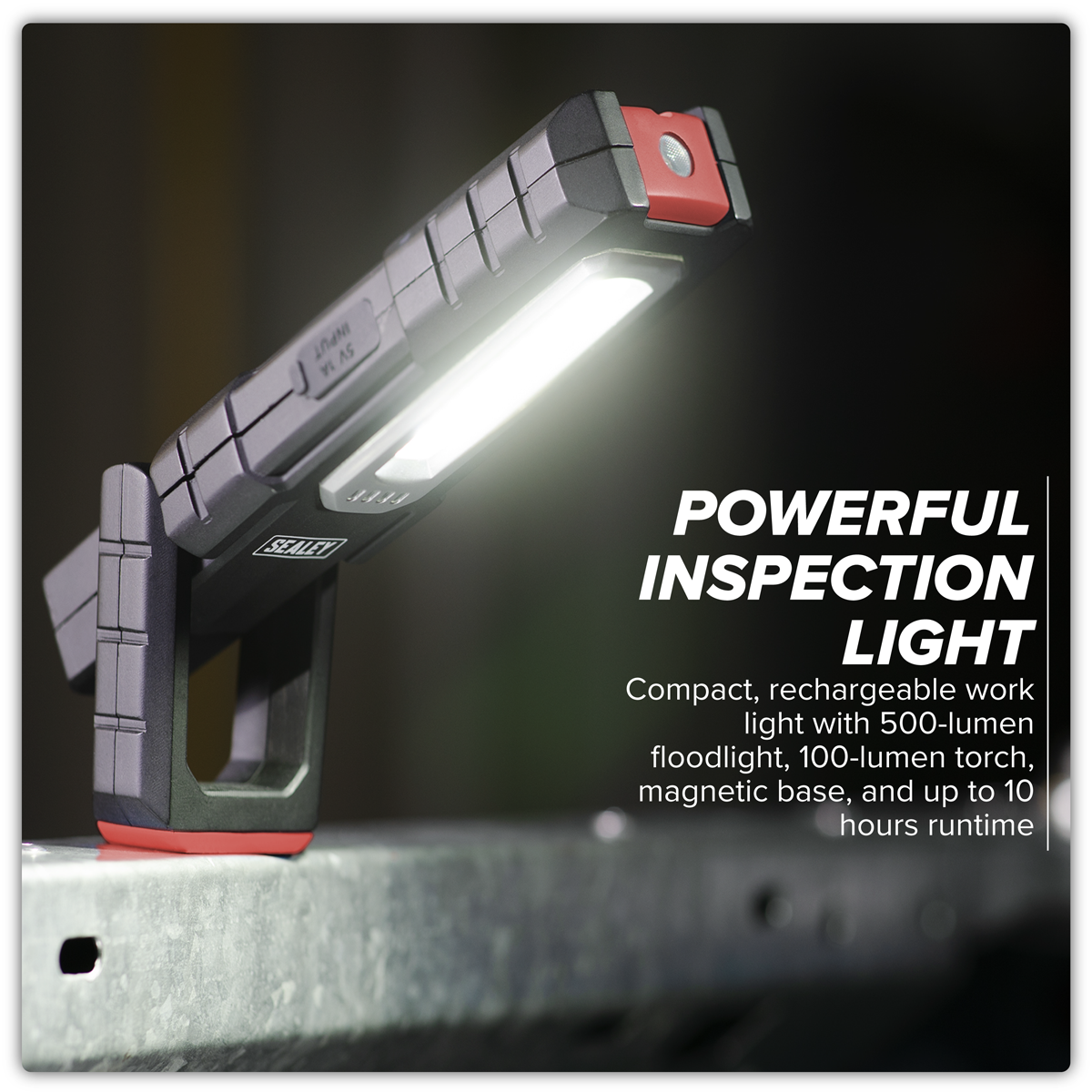 Wireless Rechargeable Inspection Light 5W COB & 1W SMD LED – additional product view 10