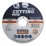 Sealey 115 x 1.2mm Cutting Disc 22mm Bore - Pack of 100 additional view