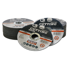 Sealey 115 x 1.6mm Cutting Disc 22mm Bore - Pack of 50