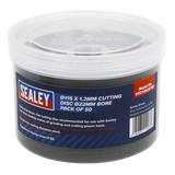 Sealey 115 x 1.2mm Cutting Disc 22mm Bore - Pack of 50 additional view