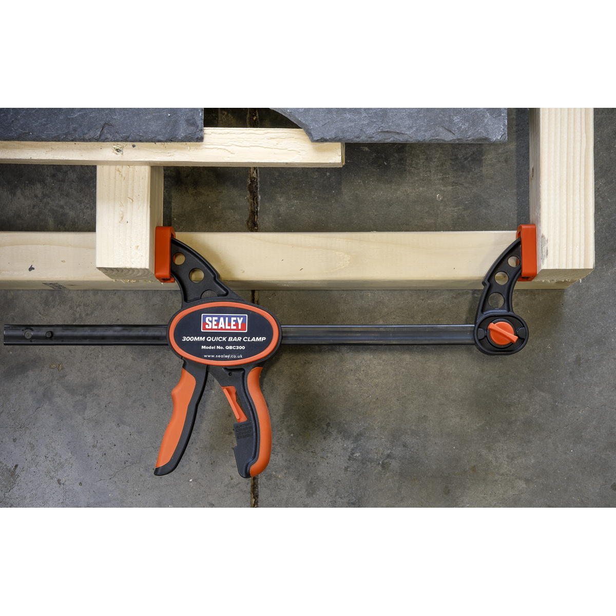 Quick Bar Clamp Set 300mm 2pc – additional supplier image