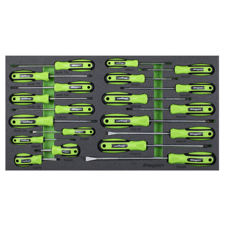 Siegen Screwdriver Set with Tool Tray 20pc – additional product view 4