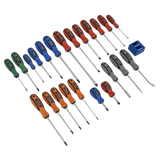 Siegen Soft Grip Screwdriver Set 24pc – additional product view 2