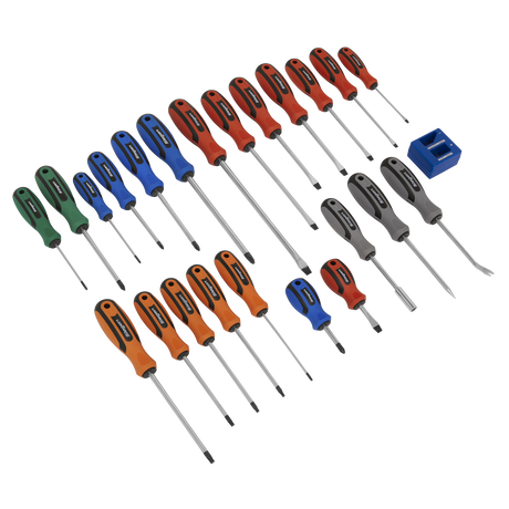 Siegen Soft Grip Screwdriver Set 24pc – additional product view 2