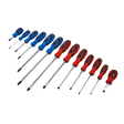 Siegen Hammer-Thru Screwdriver Set 13pc
