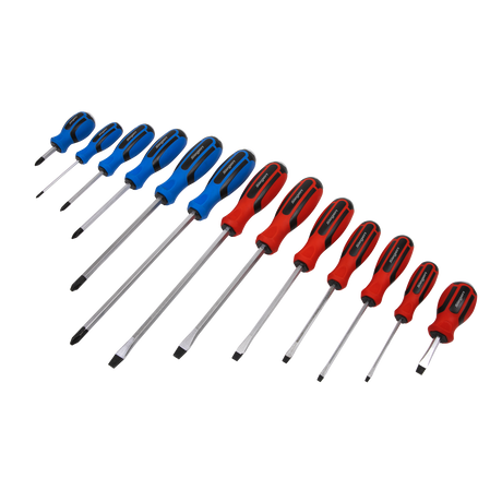 Siegen Hammer-Thru Screwdriver Set 13pc