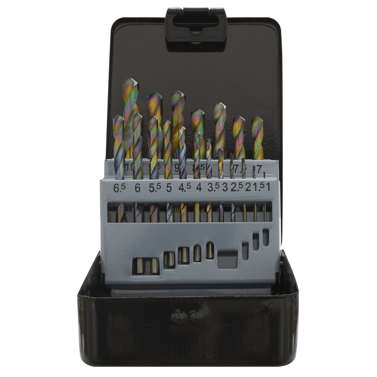 Siegen HSS Edge Ground Drill Bit Set 19pc - DIN 338 additional view