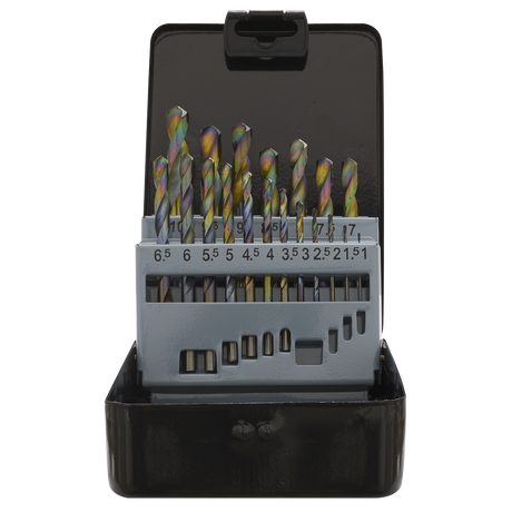 Siegen HSS Edge Ground Drill Bit Set 19pc - DIN 338 additional view