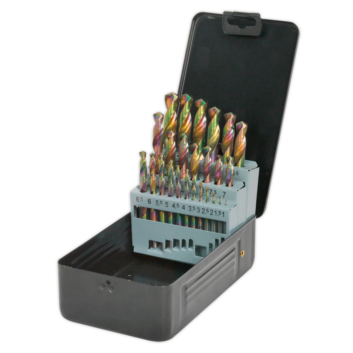 Siegen HSS Edge Ground Drill Bit Set 25pc - DIN 338 – additional supplier image