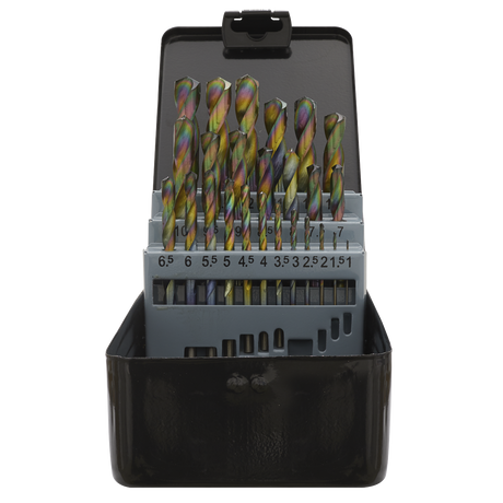 Siegen HSS Edge Ground Drill Bit Set 25pc - DIN 338 – additional supplier image