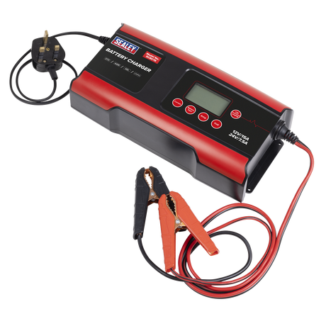 12/24V Compact Smart Battery Charger & Maintainer 15A – additional product view 3