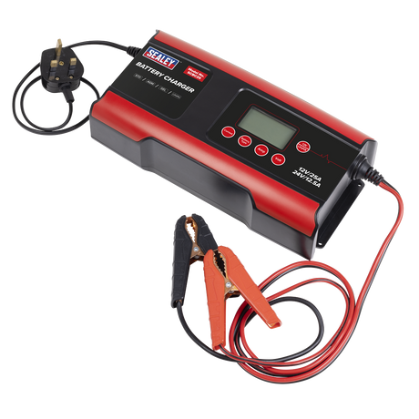 12/24V Compact Smart Battery Charger and Maintainer 25A – additional product view 4