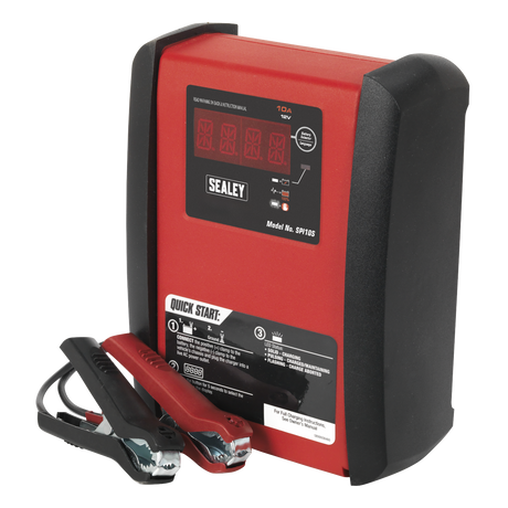 12V Intelligent Speed Charge Battery Charger/Maintainer 10A – additional product view 2