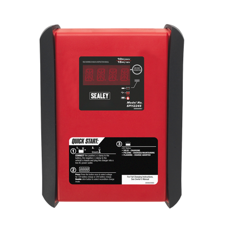 12V/15A 24V/10A Intelligent Speed Charge Battery Charger/Maintainer – additional product view 2
