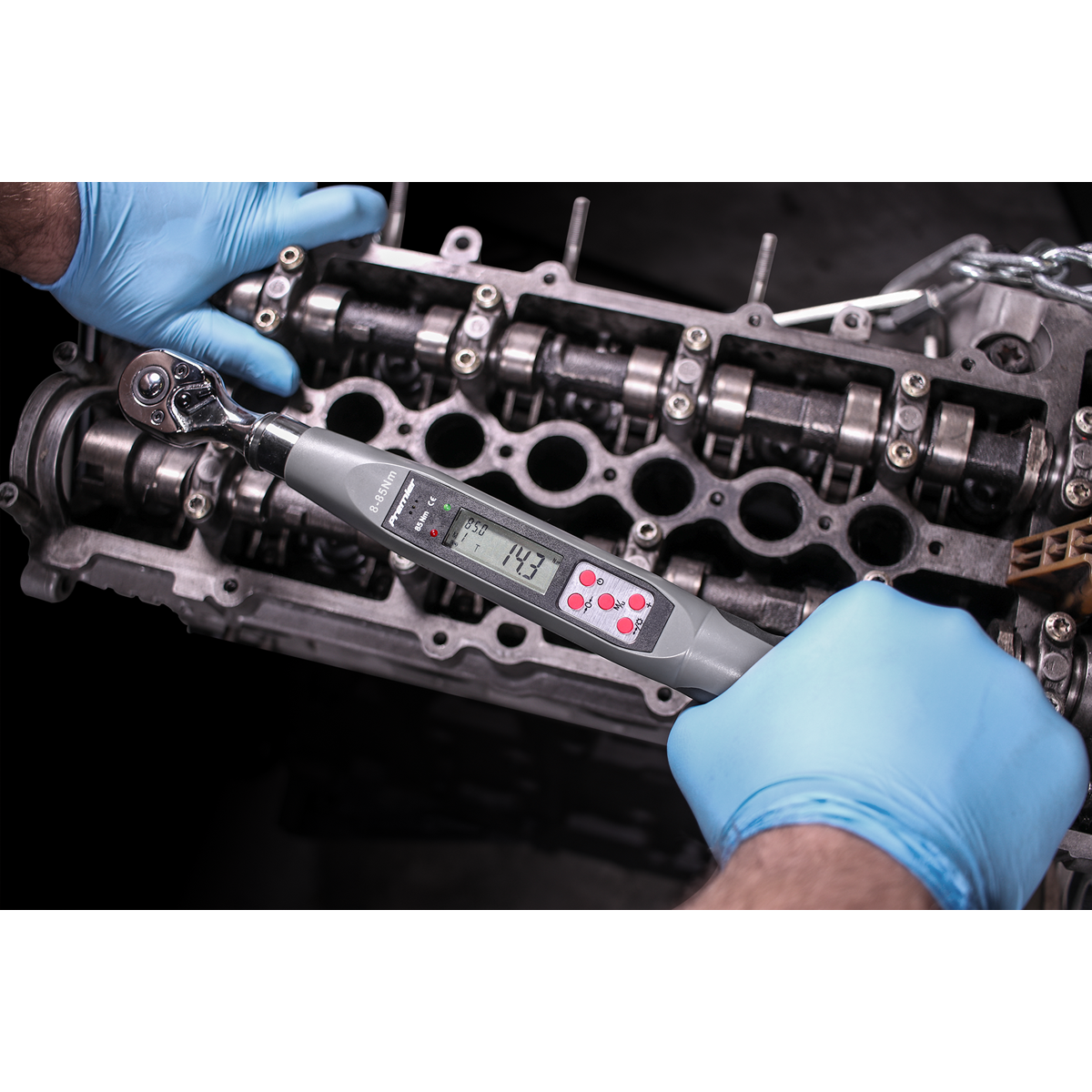 Premier Digital Torque Wrench 3/8"Sq Drive 8-85Nm – additional product view 5
