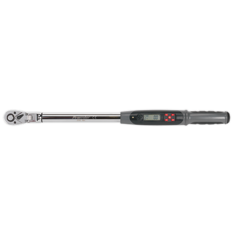 Premier Flexi-Head Digital Torque Wrench with Angle Function 1/2"Sq Drive 20-200Nm – additional supplier image