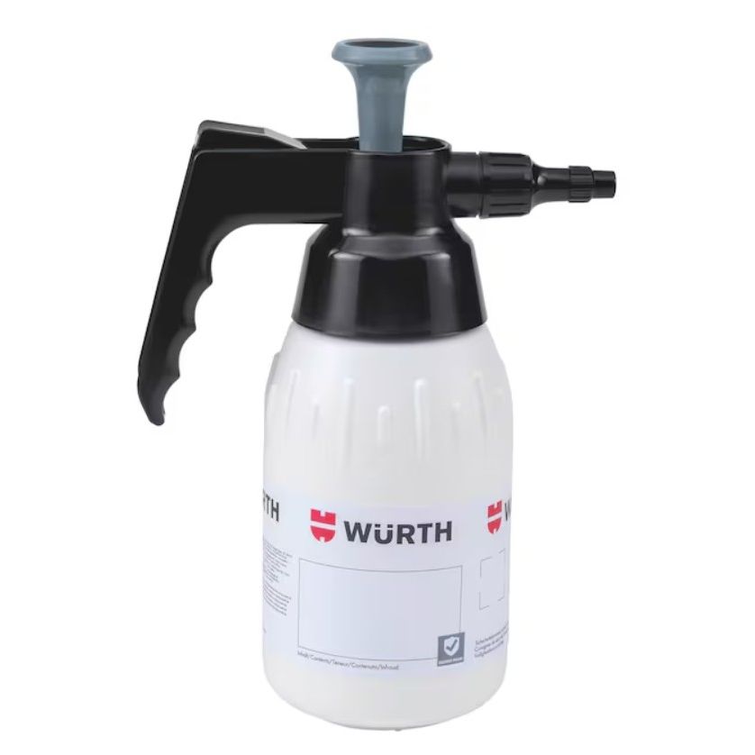 Wurth Solvent-Resistant Pressure Sprayer – 1 Litre