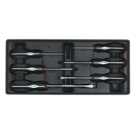 Premier Screwdriver Set with Tool Tray 6pc
