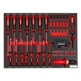 Premier Platinum Screwdriver Set with Tool Tray 72pc – additional supplier image