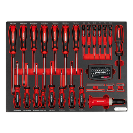 Premier Platinum Screwdriver Set with Tool Tray 72pc – additional supplier image