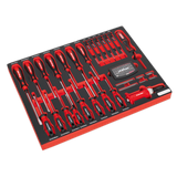 Premier Platinum Screwdriver Set with Tool Tray 72pc