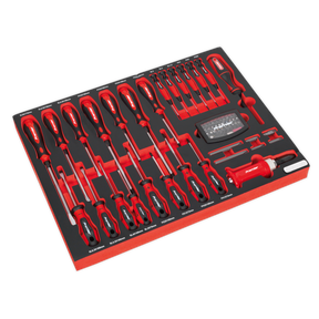 Premier Platinum Screwdriver Set with Tool Tray 72pc