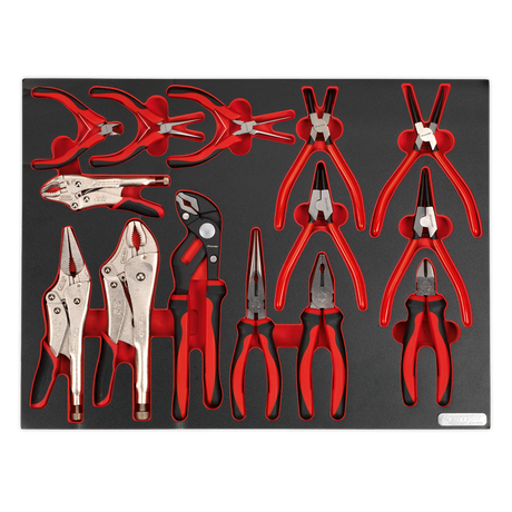 Premier Platinum Pliers Set with Tool Tray 14pc – additional supplier image