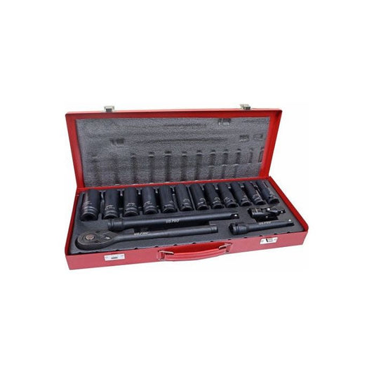 US Pro 16PC 1/2″ Dr Deep Impact Socket Set