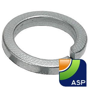 Square Section Spring Washers – Mild Steel – Zinc Plated - Pack of 10