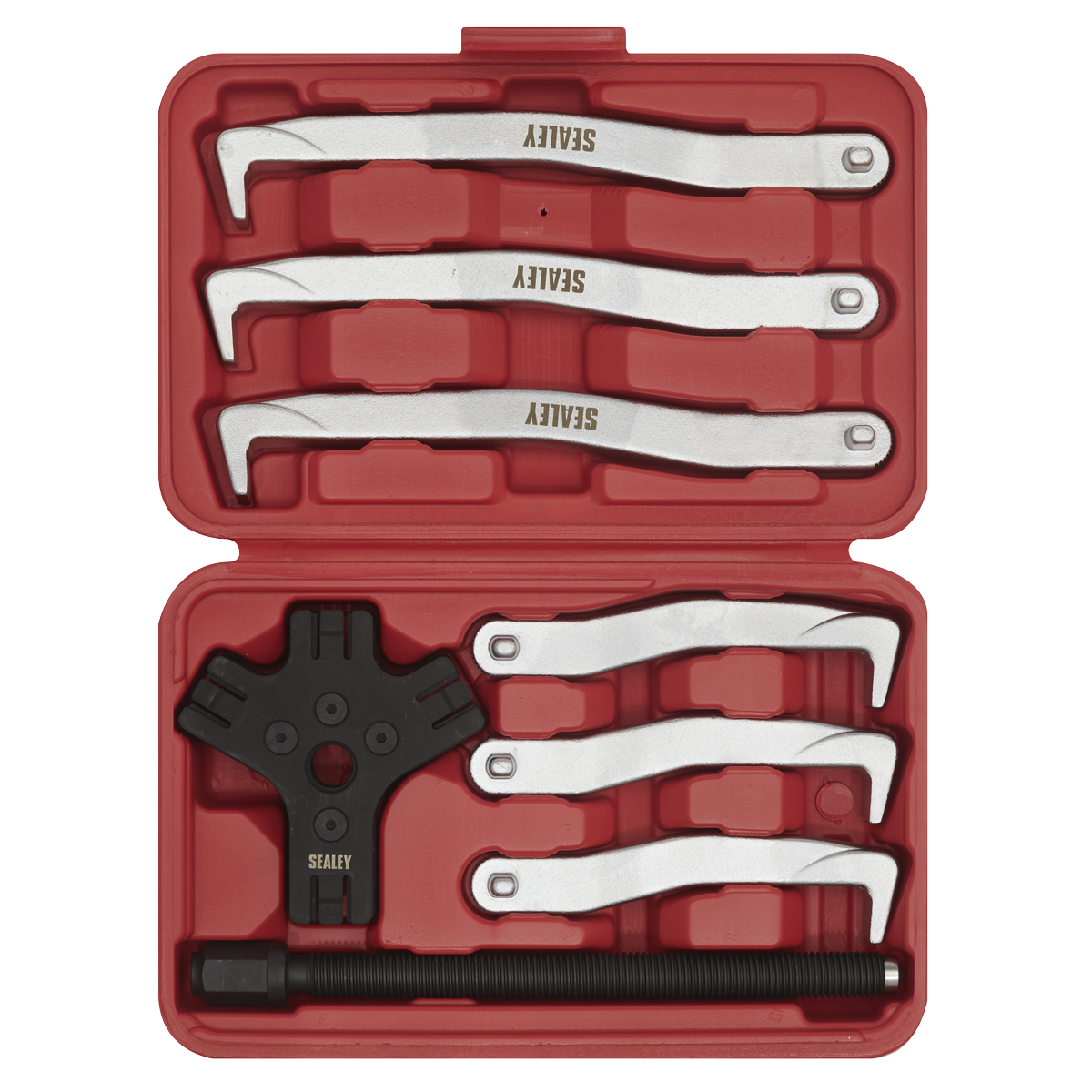 Fast Action Reversible Twin/Triple Leg Puller Set 150 & 220mm 8pc – additional supplier image