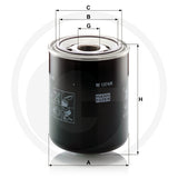 MANN FILTER W1374/6 Hydraulic Oil Filter