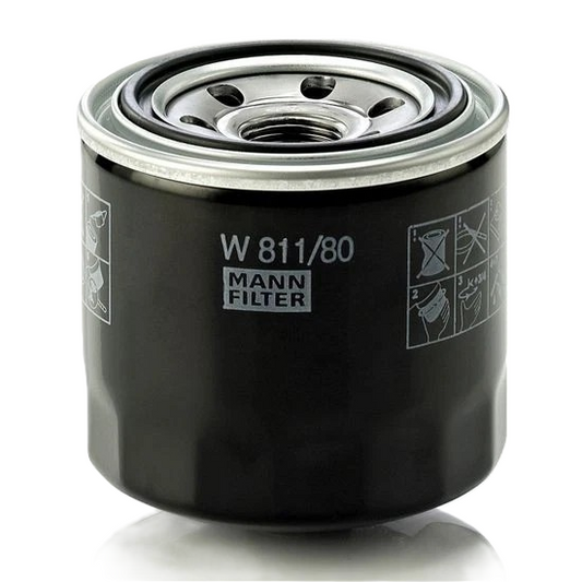 MANN-FILTER W 811/80 Spin-On Oil Filter