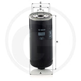 MANN FILTER W962/6 Engine Oil Filter