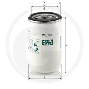 MANN FILTER WK723 Fuel Filter