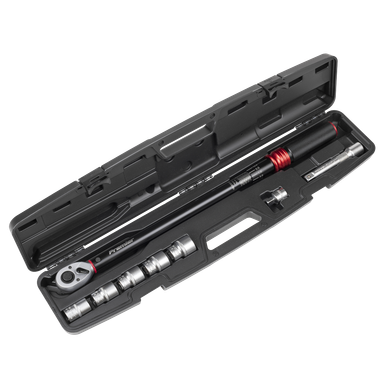 Premier Black Torque Wrench Set 1/2"Sq Drive 60-330Nm 8pc