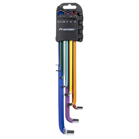 Premier Extra-Long Stubby Element Hex Key Set 9pc – additional supplier image