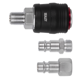 High Flow Air Tool Coupling Kit 1/4"BSPT – additional supplier image