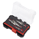 Sealey Spiral Flute HSS 4341 Step Drill Bit Set 3pc additional view