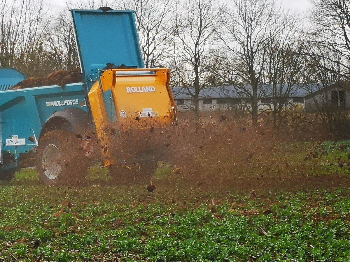 Rolland Rollforce Eco-Spreading 6118 – manufacturer photograph; equipment shown may be optional
