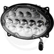 40W LED flush-mount work light, front