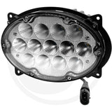 40W LED flush-mount work light, front