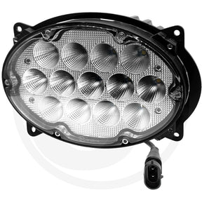40W LED flush-mount work light, front