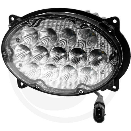 40W LED flush-mount work light, front