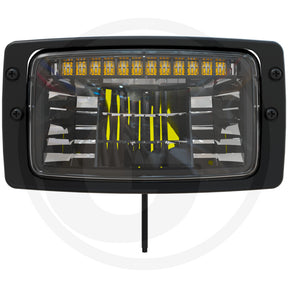 GRANIT rectangular LED main headlight with integrated daytime running and side lights